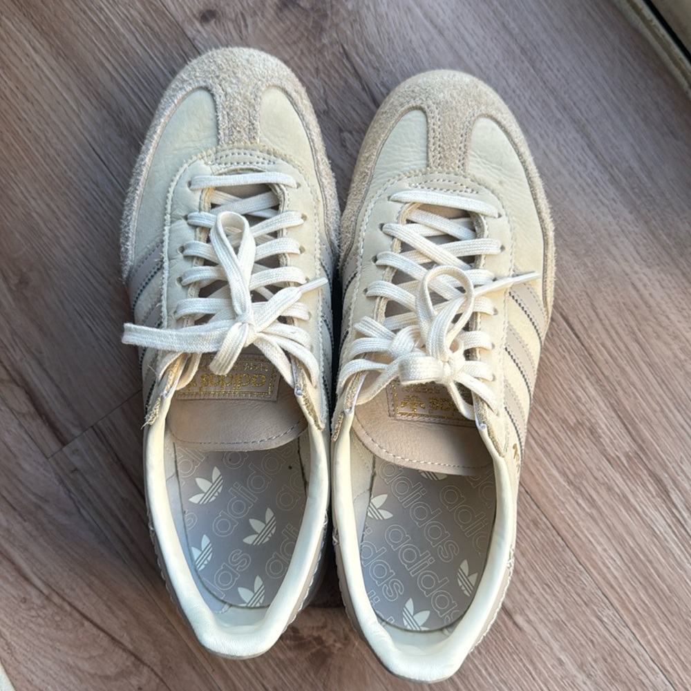 Adidas Womens Spezial Handball Spezial 'Cream White Wonder Beige'